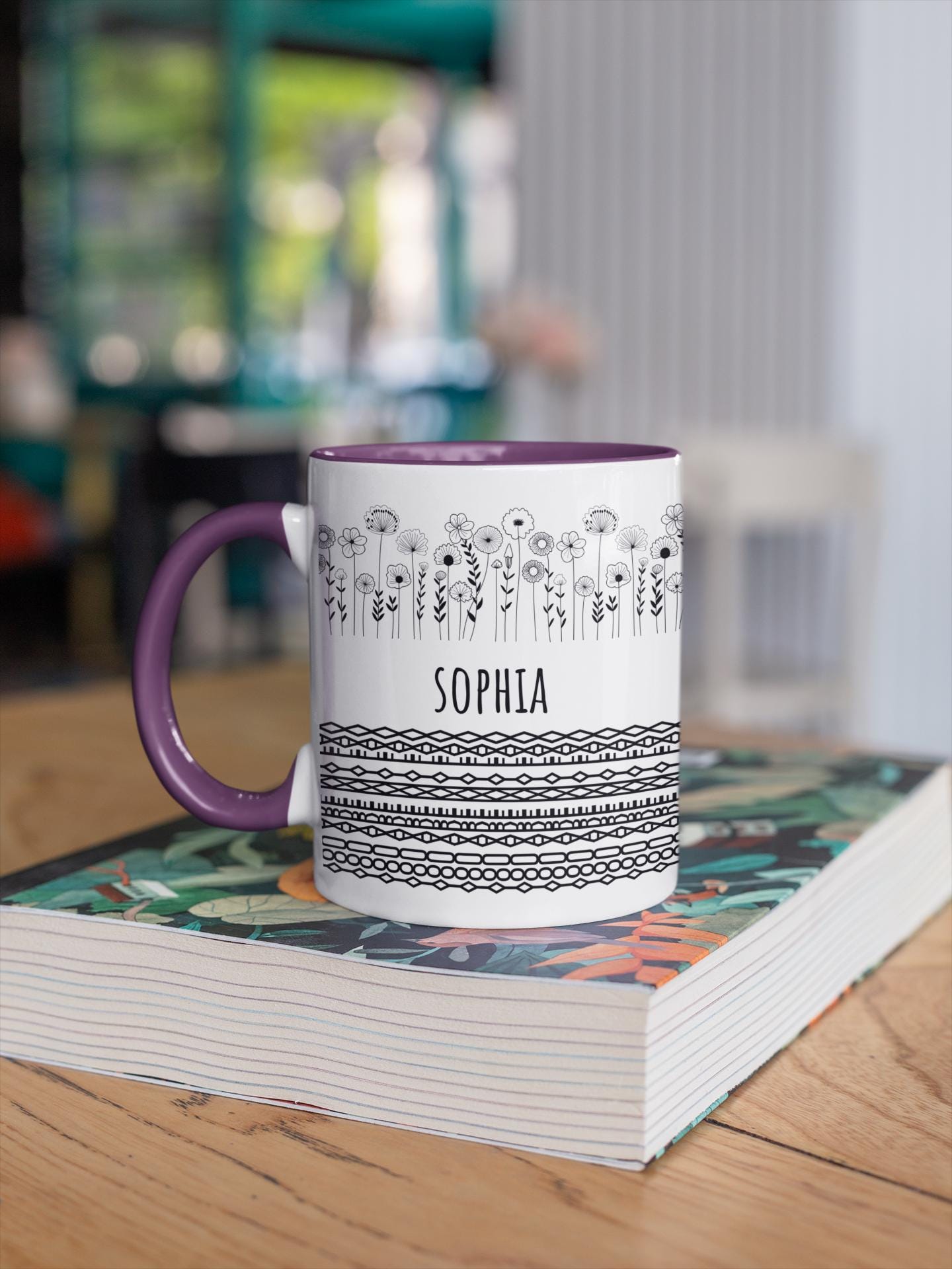 Personalized Hidden Message Coffee Mug: 