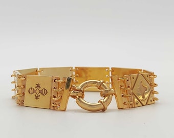 Wisdom Bracelet - Premium Silver or Gold Unisex Jewelry, Inspired by Hagia Sophia, Handmade Bracelet