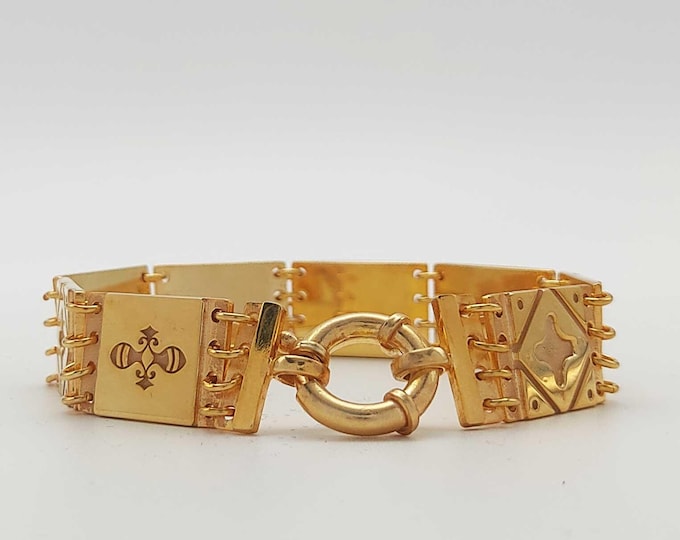 Featured listing image: Wisdom Bracelet - Premium Silver or Gold Unisex Jewelry, Inspired by Hagia Sophia, Handmade Bracelet
