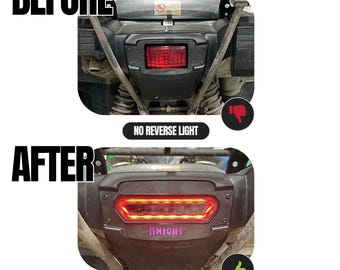 Luz trasera para ATV Yamaha con luz de marcha atrás