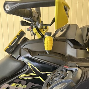 Grenade Shift Knob - Compatible with Can-Am, Kawasaki, and CF Moto with threaded shift knob. 8x1.25mm thread patter to fit most ATVs.