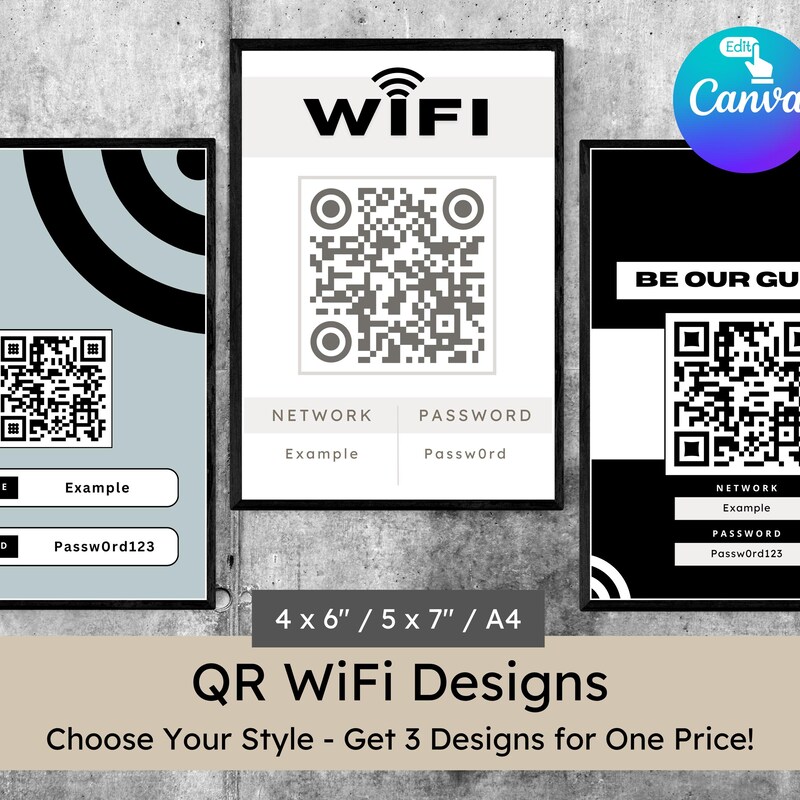 Mountable Qr Code Wall Mount Qr Code - Etsy