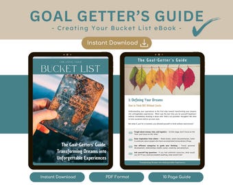 The Ultimate Bucket List Goal-getters Guide | Transform Your Dreams ...