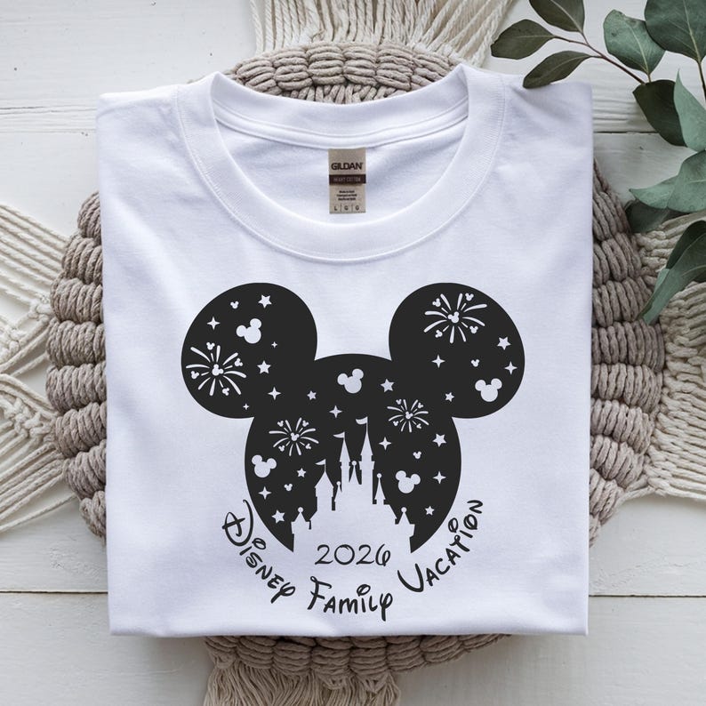 Family Vacation 2026 Castle Ears PNG SVG, Magical Trip Shirt Design ...