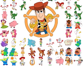 1600 Files Toy Story SVG Bundle, Woody Svg Files for Cricut, Toy Story Png, Buzz Lightyear Svg for Shirts, Toy Story Clipart, Toy Story SVG