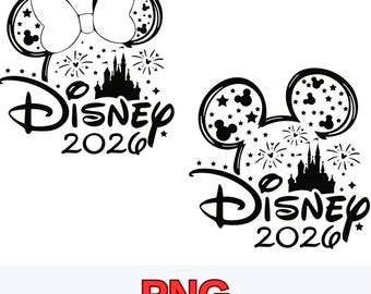 Mouse Ears Castle 2026 PNG, Vacation Shirt Design, Fireworks Theme, Instant Download