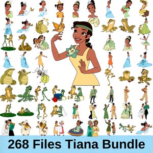Princess and the Frog Svg Bundle, Tiana Clipart Svg, Princess Svg, Tiana Svg Bundle, Family trip svg Clipart Instant Download, background