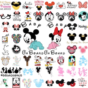 164 Bundle Mouse SVG, Silhouette, SVG Cricut, SVG Clipart, Layered, Svg Files for Cricut, Silhouette, Cut Files Png File,Mouse Mega Bundle