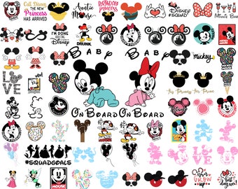 164 Bundle Mouse SVG, Silhouette, SVG Cricut, SVG Clipart, Layered, Svg Files for Cricut, Silhouette, Cut Files Png File,Mouse Mega Bundle