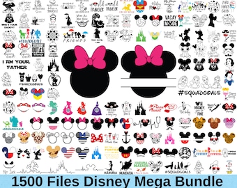 1500 Bundle Mouse SVG, Silhouette, SVG Cricut, SVG Clipart, Layered, Svg Files for Cricut, Silhouette, Cut Files Png File,Mouse Mega Bundle
