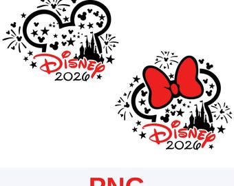2026 Family Trip Mouse Ears Castle Design, Matching Vacation Png Set