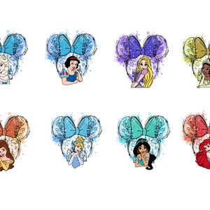 Bundle Family Vacation Watercolor 2024 Png, Princesses Png, Friend Squad Png, Vacay Mode Png, Magical Kingdom Png, Family Trip Png