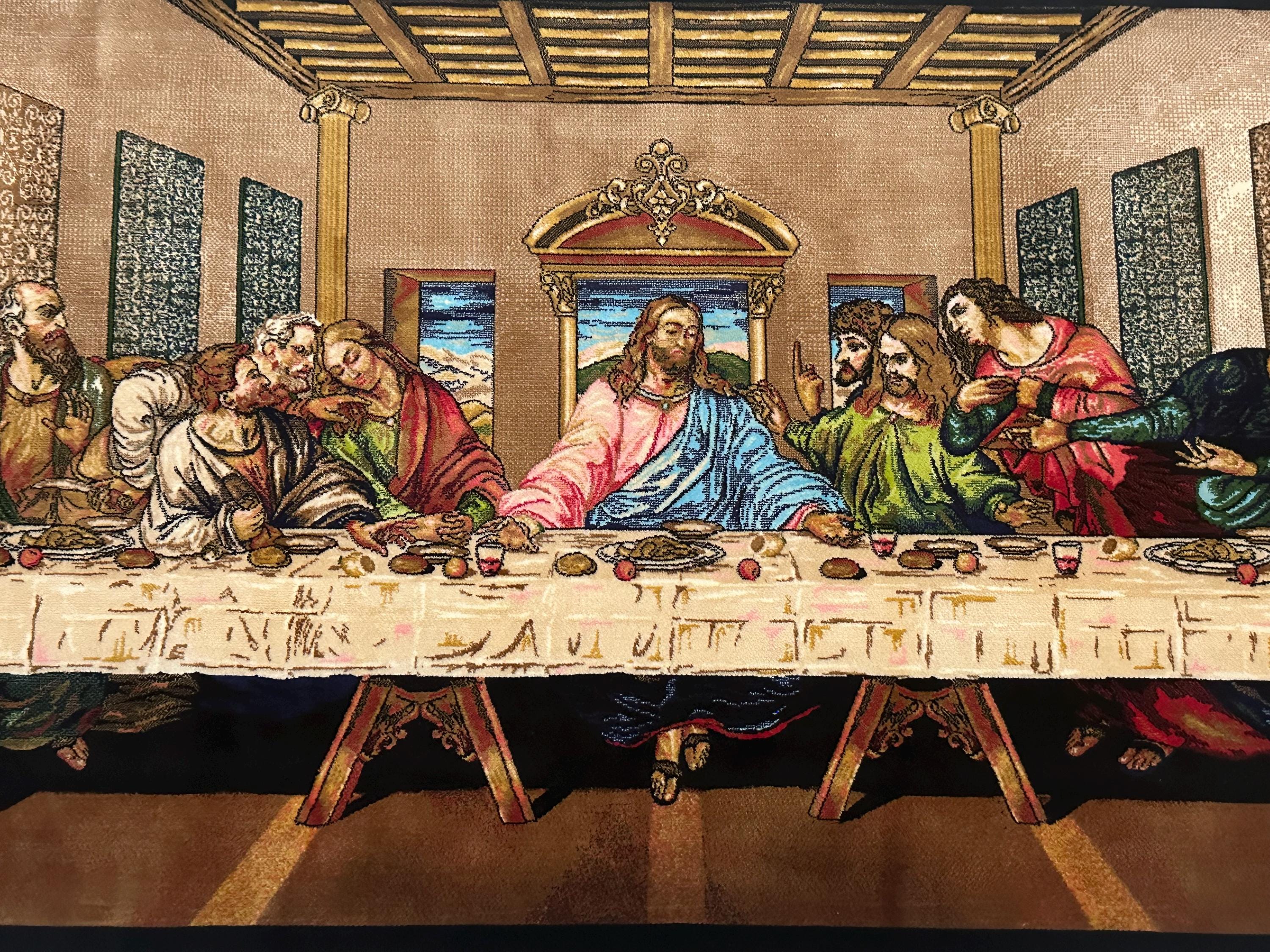 Last Supper Carpet - Etsy