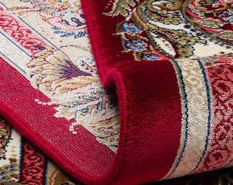 Anatolian Bamboo Silk Rug: Traditional Turkish Carpet Custom Size
