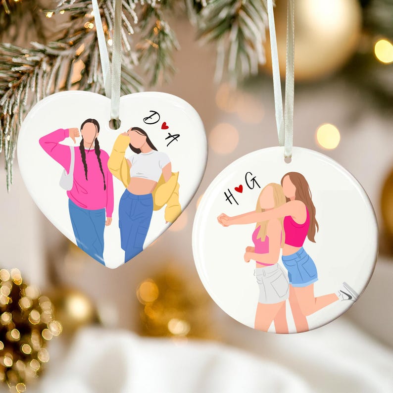 Personalized Bestie Photo Trinket Dish: Birthday Best Friend Gifts, Friendship Ring Holder, Thank You Gift For Friend immagine 3