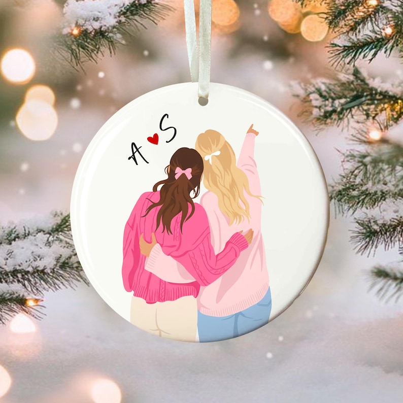 Personalized Bestie Photo Trinket Dish: Birthday Best Friend Gifts, Friendship Ring Holder, Thank You Gift For Friend immagine 17