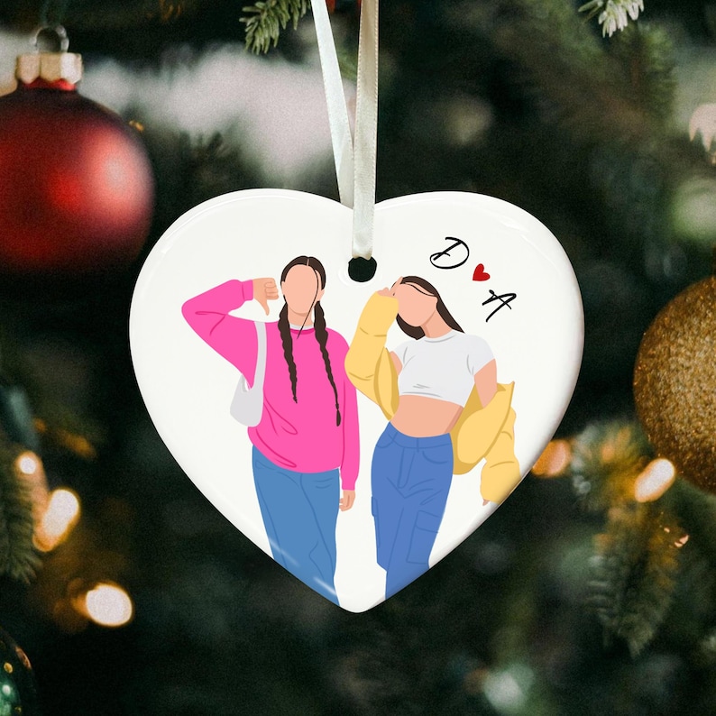 Personalized Bestie Photo Trinket Dish: Birthday Best Friend Gifts, Friendship Ring Holder, Thank You Gift For Friend immagine 9