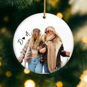 Personalized Bestie Photo Trinket Dish: Birthday Best Friend Gifts, Friendship Ring Holder, Thank You Gift For Friend immagine 11