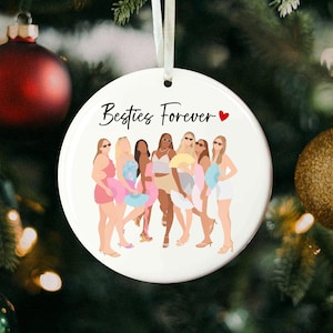 Personalized Bestie Photo Trinket Dish: Birthday Best Friend Gifts, Friendship Ring Holder, Thank You Gift For Friend immagine 7