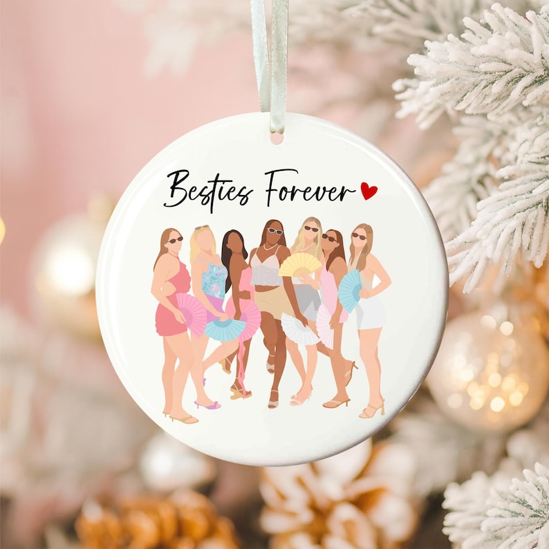 Personalized Bestie Photo Trinket Dish: Birthday Best Friend Gifts, Friendship Ring Holder, Thank You Gift For Friend immagine 16