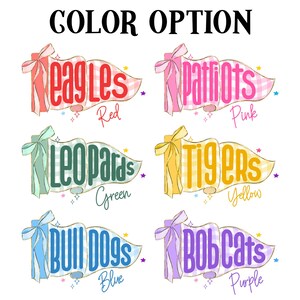 Personalized Kids Name Toddler Shirt, Back to School Shirts, Gingham Mascot Pennant Girl Name T-shirt, First Day Of School Tee For Boy Girl image 3