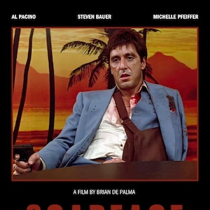 Unique Fan-Made Scarface Alternative Poster Print