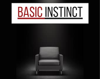 Exclusive Basic Instinct Thriller Poster Redesign (Version 1)