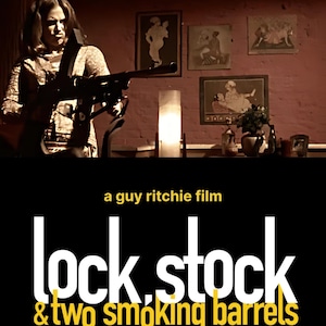 Póster de fan de Lock, Stock and Two Smoking Barrels / Recuerdos de la película de Guy Ritchie