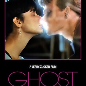 90s Romance Classic Ghost Alternate Poster | Movie Memorabilia