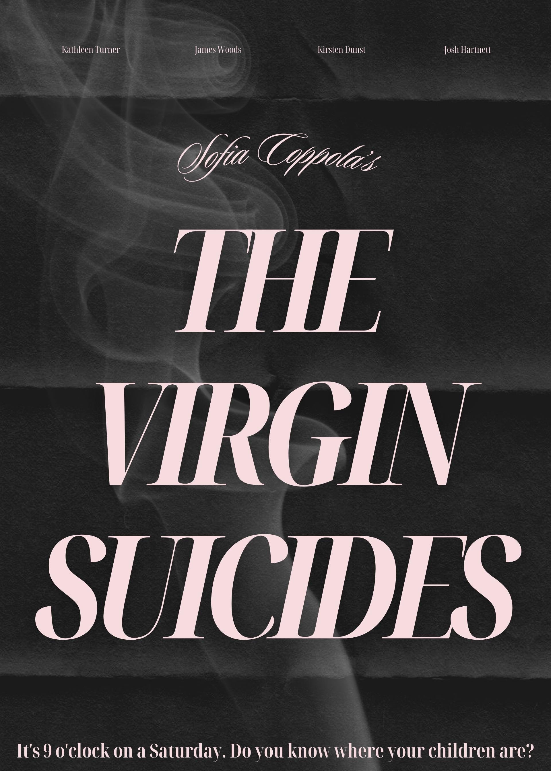 The Virgin Suicides Alternate Movie Poster | Cult Classic Art - Etsy
