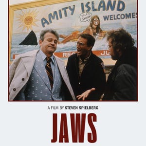 Unique Jaws Fan Poster Print | Movie Memorabilia Art