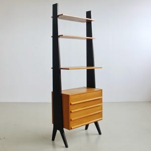 Mid-Century Regalsystem, Vintage Wandregal, komplett restauriert, 1960er Jahre
