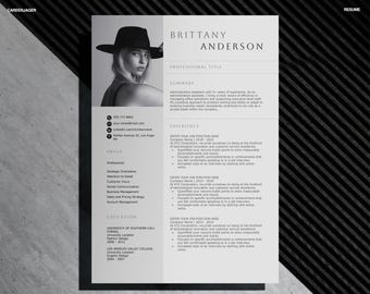 Currículum profesional con foto / Plantilla de currículum 2026 / CV con foto / Plantilla de CV Reino Unido / Descarga instantánea de CV / Word, Canva, InDesign, Docs