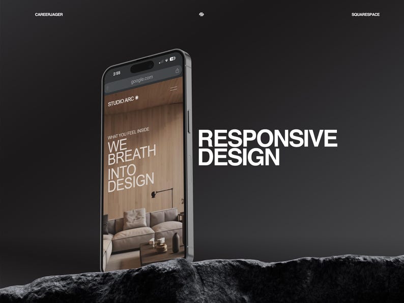 Squarespace 7.1 Website Template | Minimal Portfolio Design for ...