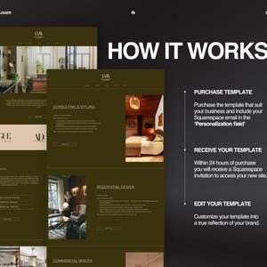 Premium Squarespace Interior Design Site | Minimal Squarespace 7.1 ...