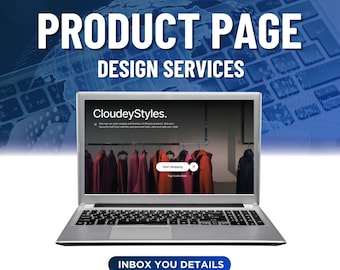 Product Page Design Service Ecommerce Product Page UI UX Design High Converting Shopify Product Page Layout Sales Page Design