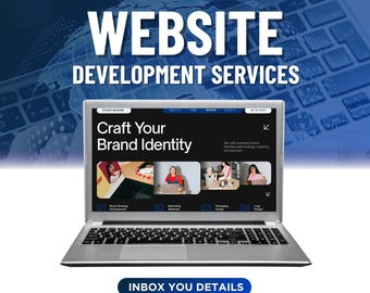 Custom Website Development Service | Modern Business Landing Page | Shopify E-commerce Website Store Designing | Wordpress Blogging Site