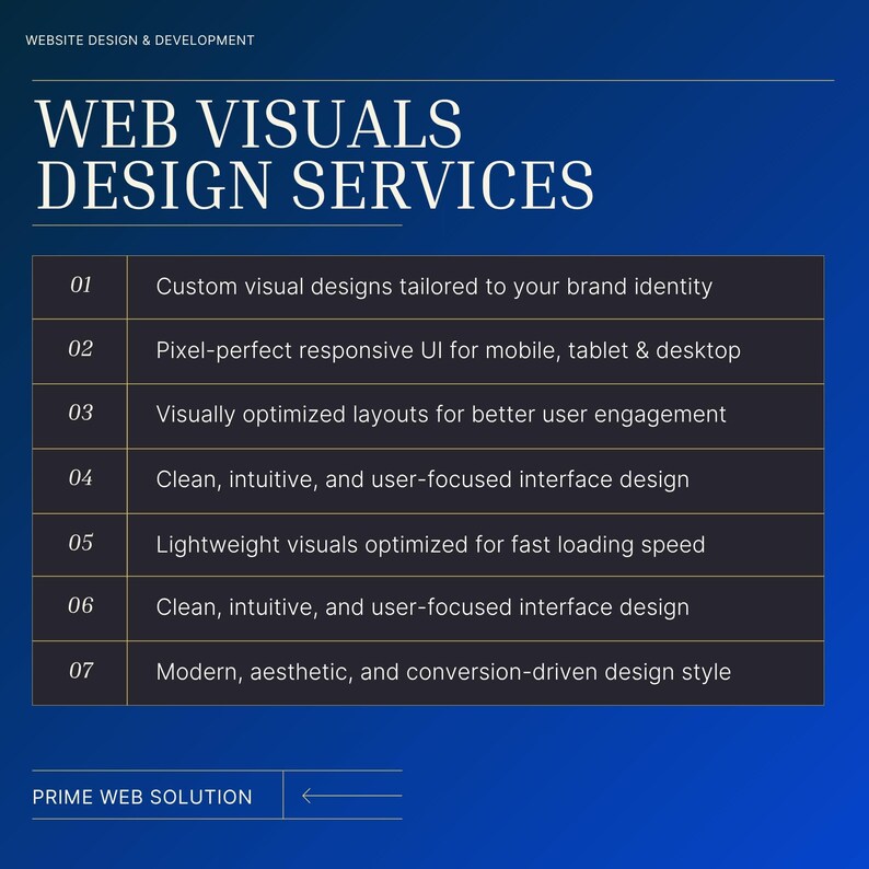Website Visual Design Service UI UX Website Graphics Landing Page ...