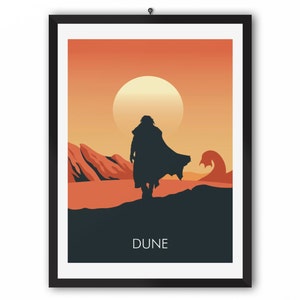 Dune Minimalist Movie Poster