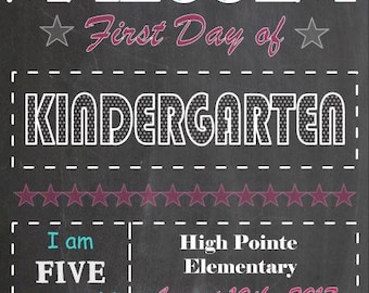 First Day Chalkboard Design Elements Instant Download for Electronic Cutters party silhouette cricut vinyl digital blackboard star