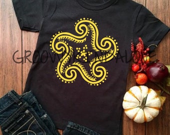 Starfish Design Instant Download for Electronic Cutters silhouette cricut vinyl digital decal hippie boho chic t shirt heat transfer mandala