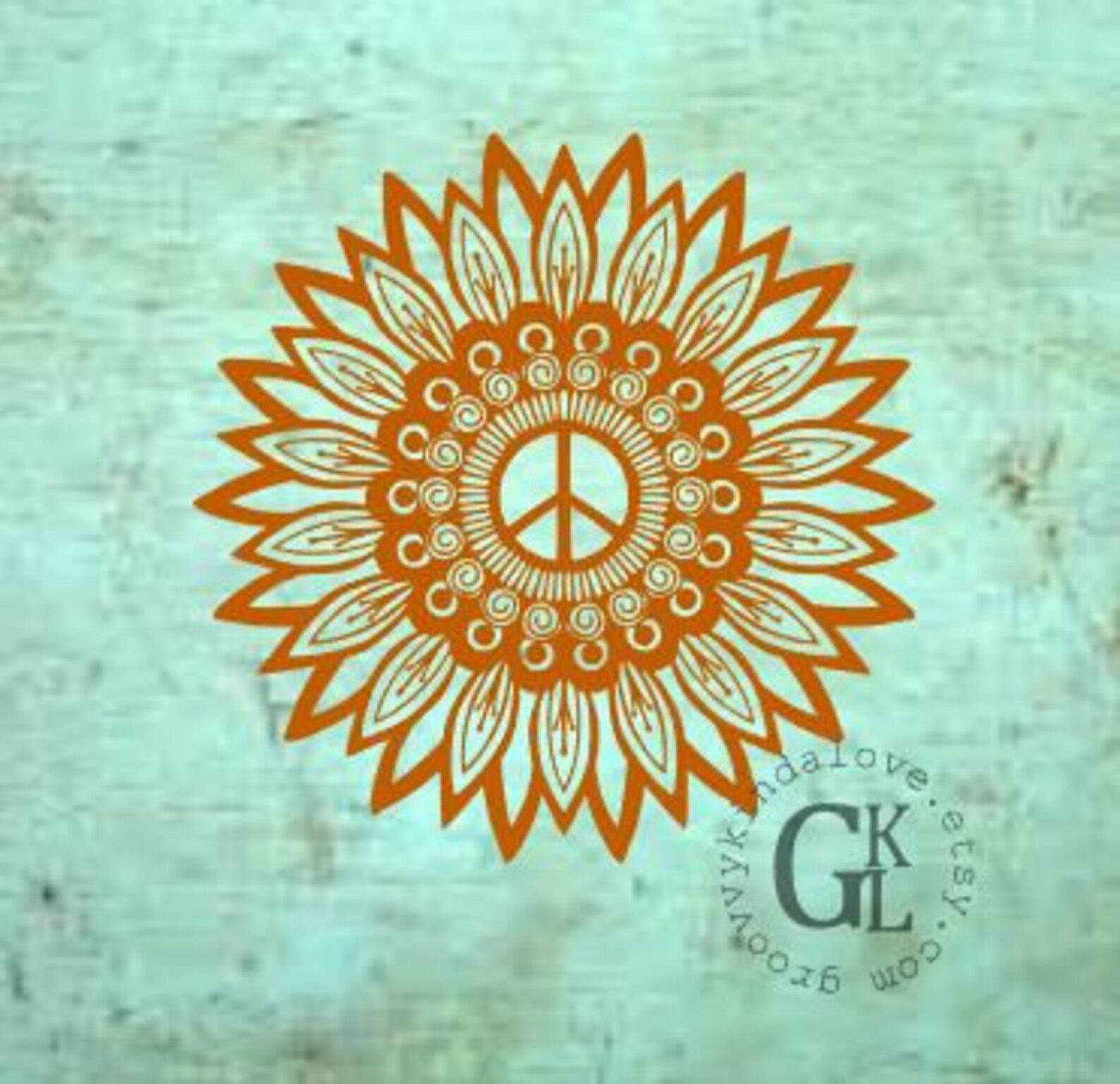 Peace Mandala Instant Download for Electronic Cutters - Etsy