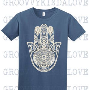 Hamsa Mandala Design Téléchargement instantané pour couteaux électronique silhouette cricut vinyle autocollant numérique hippie boho chic t shirt de transfert de chaleur
