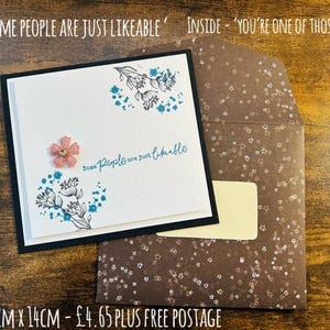Hermosas tarjetas de felicitación hechas a mano, hechas con amor por Claire