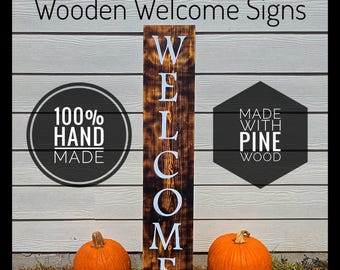 Custom "Welcome" Porch Sign