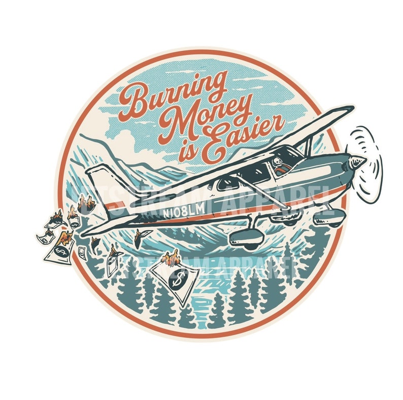 Funny Airplane Pilot Aircraft Vinyl Sticker – Perfect For Car, Laptop, Or Luggage – Multicolor