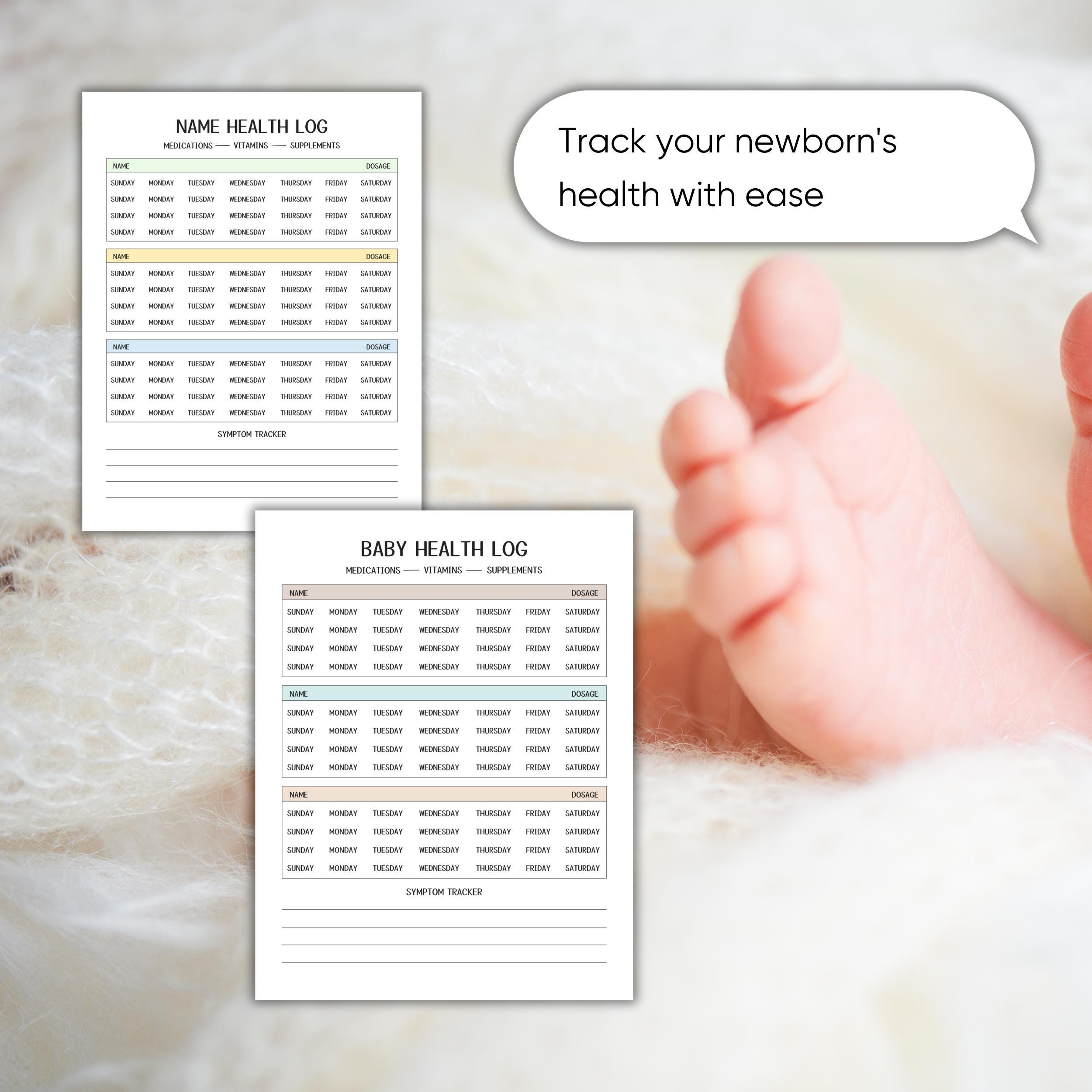 Baby Milestone Planner Printable