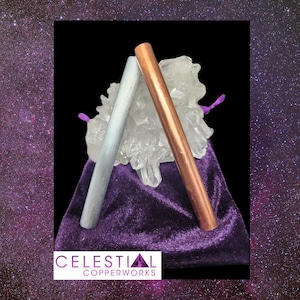 Healing Rods- Copper and Zinc Healing Rods (with bag)