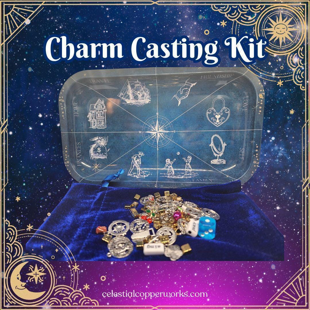 Charm Casting Set | Custom Made Casting Tray | Over 70 Charms ...