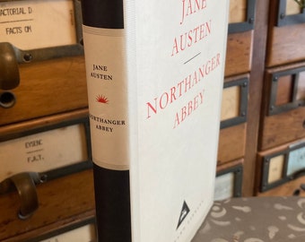 Northanger Abbey by Jane Austen, Everyman’s Library, Vintage Book, Hardcover, Book Collector Gift, Reader Gift